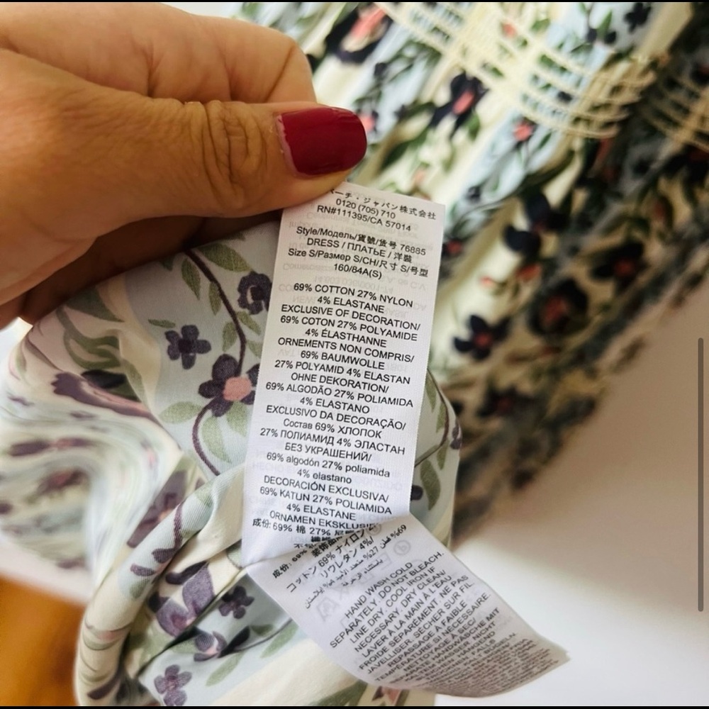 Tory Burch floral dress - Picture 4 of 4